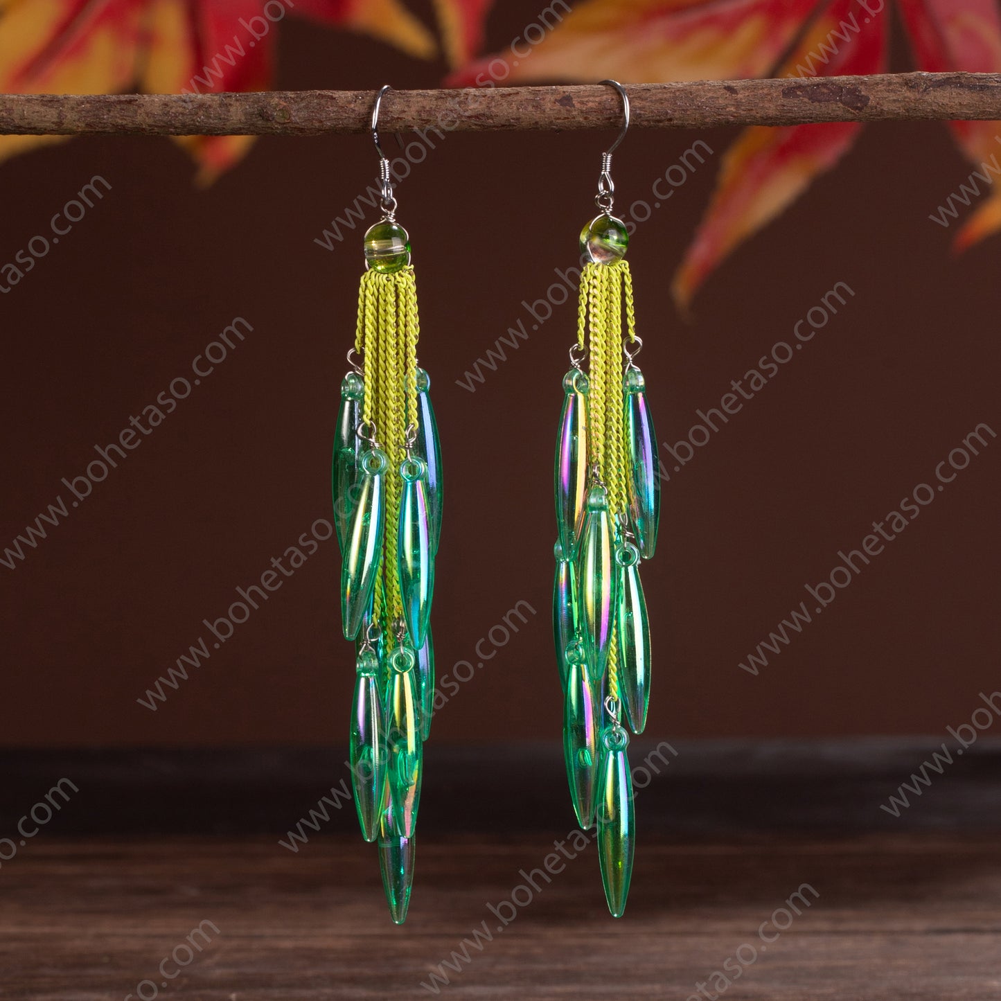 Bohemian Fashionable Su Earrings for Women's Outgoing Travel, Gathering, Exquisite Small and Popular Earrings