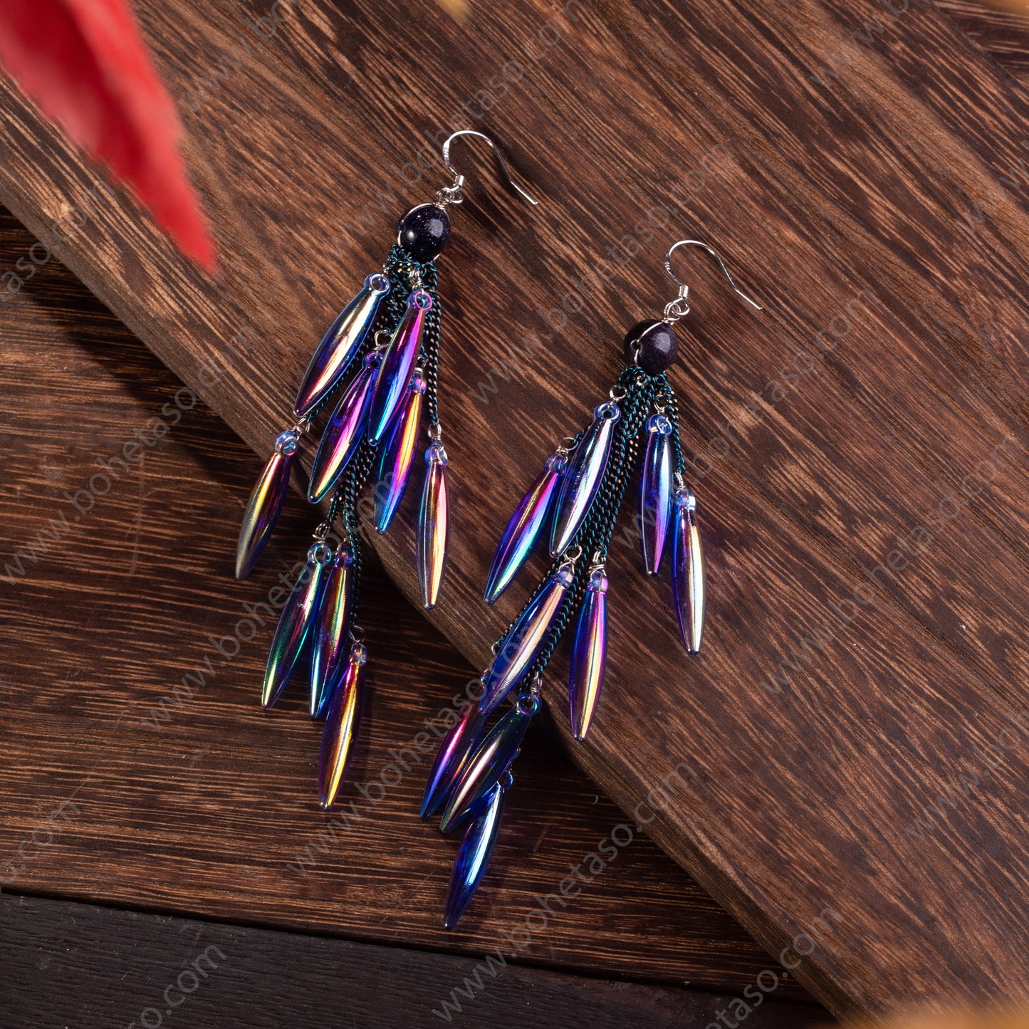 Bohemian Fashionable Su Earrings for Women's Outgoing Travel, Gathering, Exquisite Small and Popular Earrings
