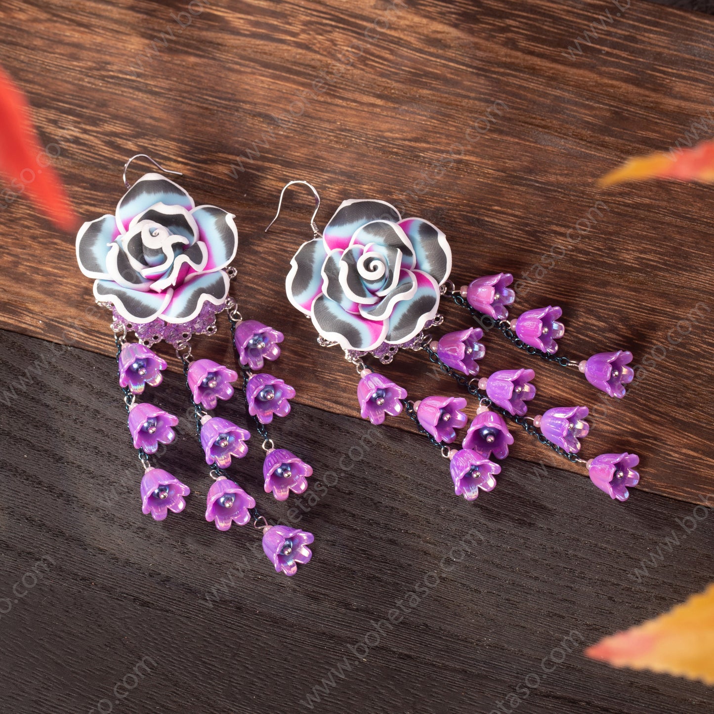 Bohemian Fashionable Su Earrings for Women's Outgoing Travel, Gathering, Exquisite Small and Popular Earrings