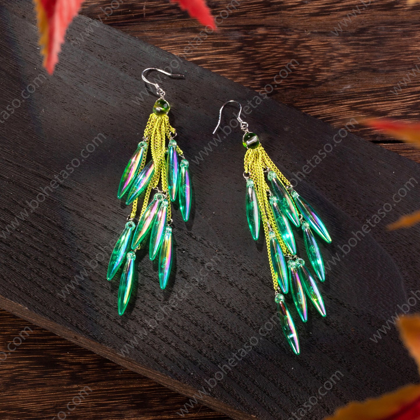 Bohemian Fashionable Su Earrings for Women's Outgoing Travel, Gathering, Exquisite Small and Popular Earrings