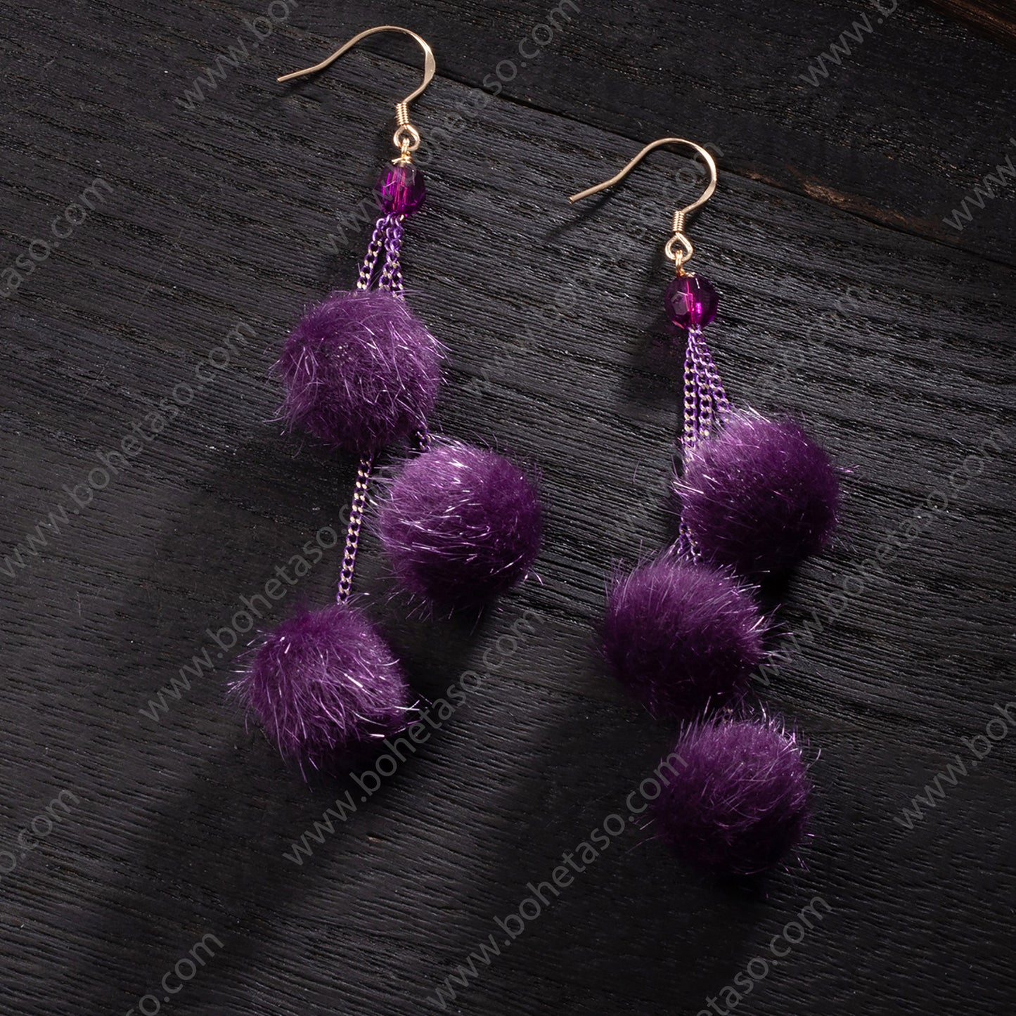 Handmade earrings in Bohemian style Earrings for traveling commuting to work