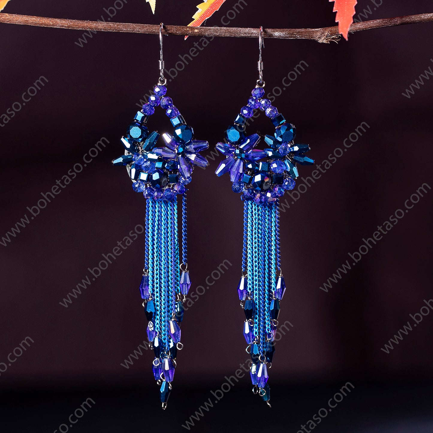 Bohemian Fashionable Su Earrings for Women's Outgoing Travel, Gathering, Exquisite Small and Popular Earrings