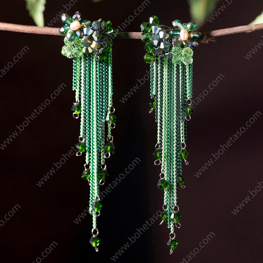 Bohemian Fashionable Su Earrings for Women's Outgoing Travel, Gathering, Exquisite Small and Popular Earrings