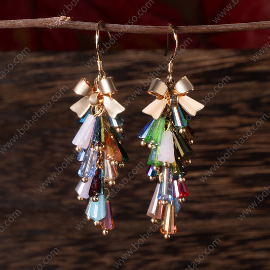 Handmade earrings in Bohemian style Earrings for traveling commuting to work