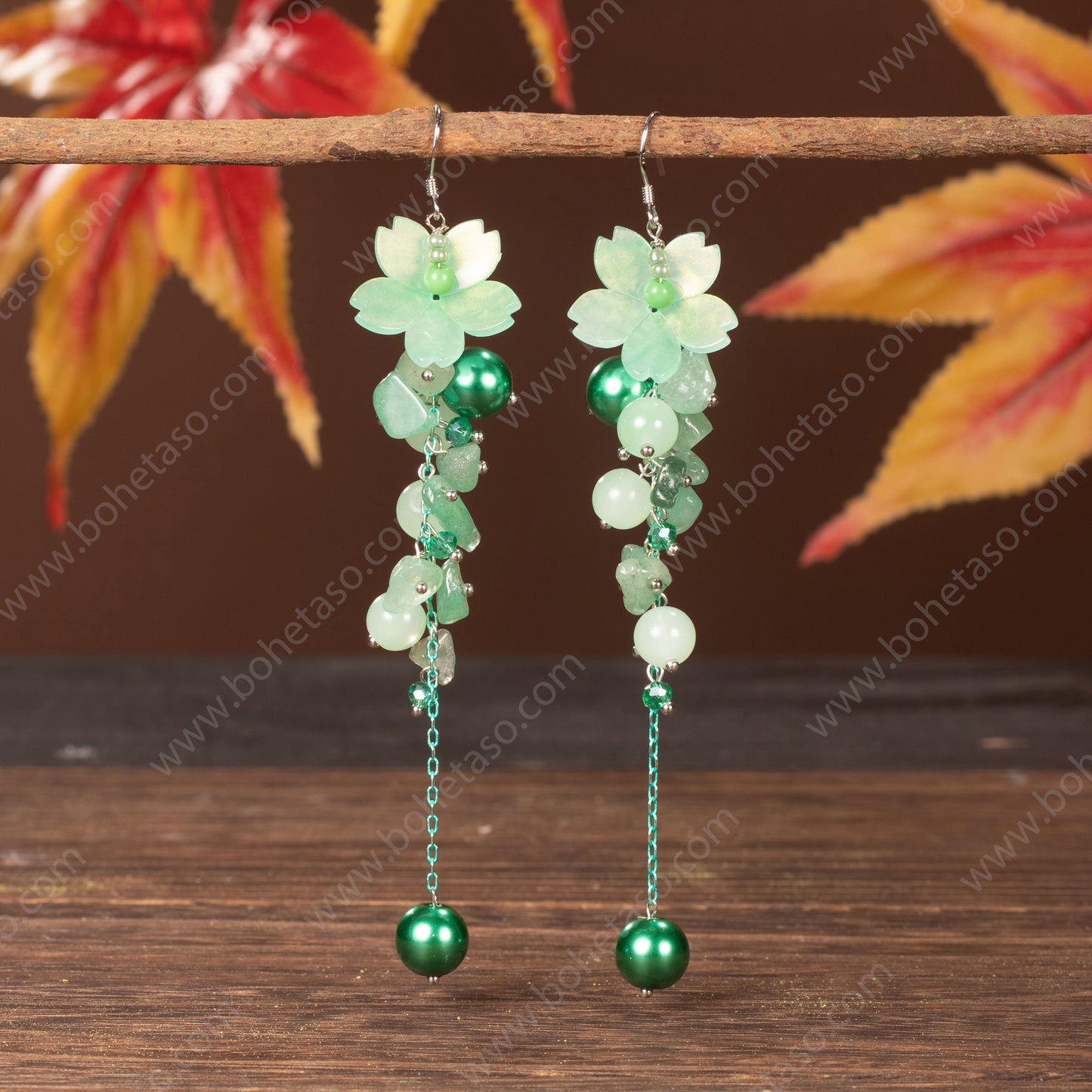 Bohemian Fashionable Su Earrings for Women's Outgoing Travel, Gathering, Exquisite Small and Popular Earrings