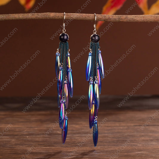 Bohemian Fashionable Su Earrings for Women's Outgoing Travel, Gathering, Exquisite Small and Popular Earrings