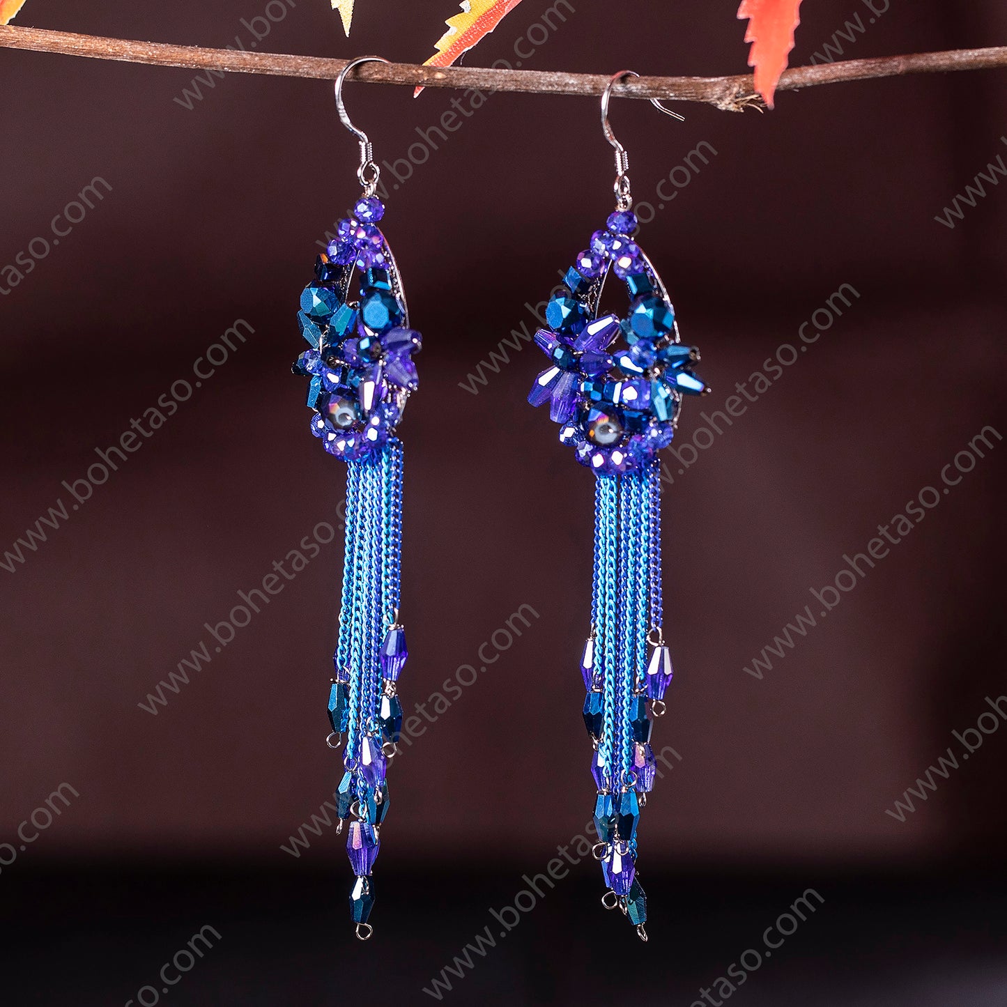 Bohemian Fashionable Su Earrings for Women's Outgoing Travel, Gathering, Exquisite Small and Popular Earrings