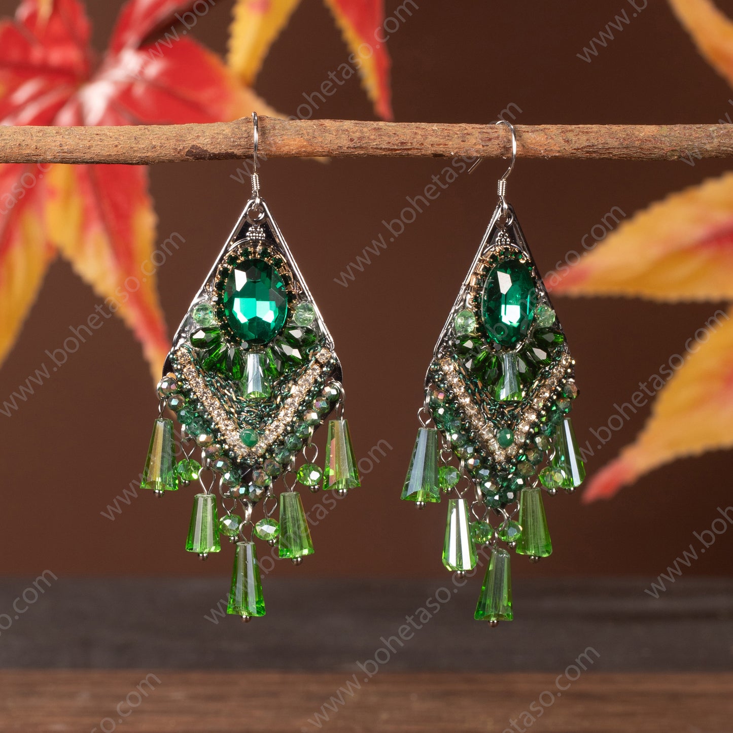 Bohemian Fashionable Su Earrings for Women's Outgoing Travel, Gathering, Exquisite Small and Popular Earrings