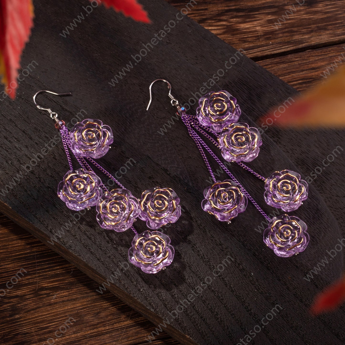 Bohemian Fashionable Su Earrings for Women's Outgoing Travel, Gathering, Exquisite Small and Popular Earrings