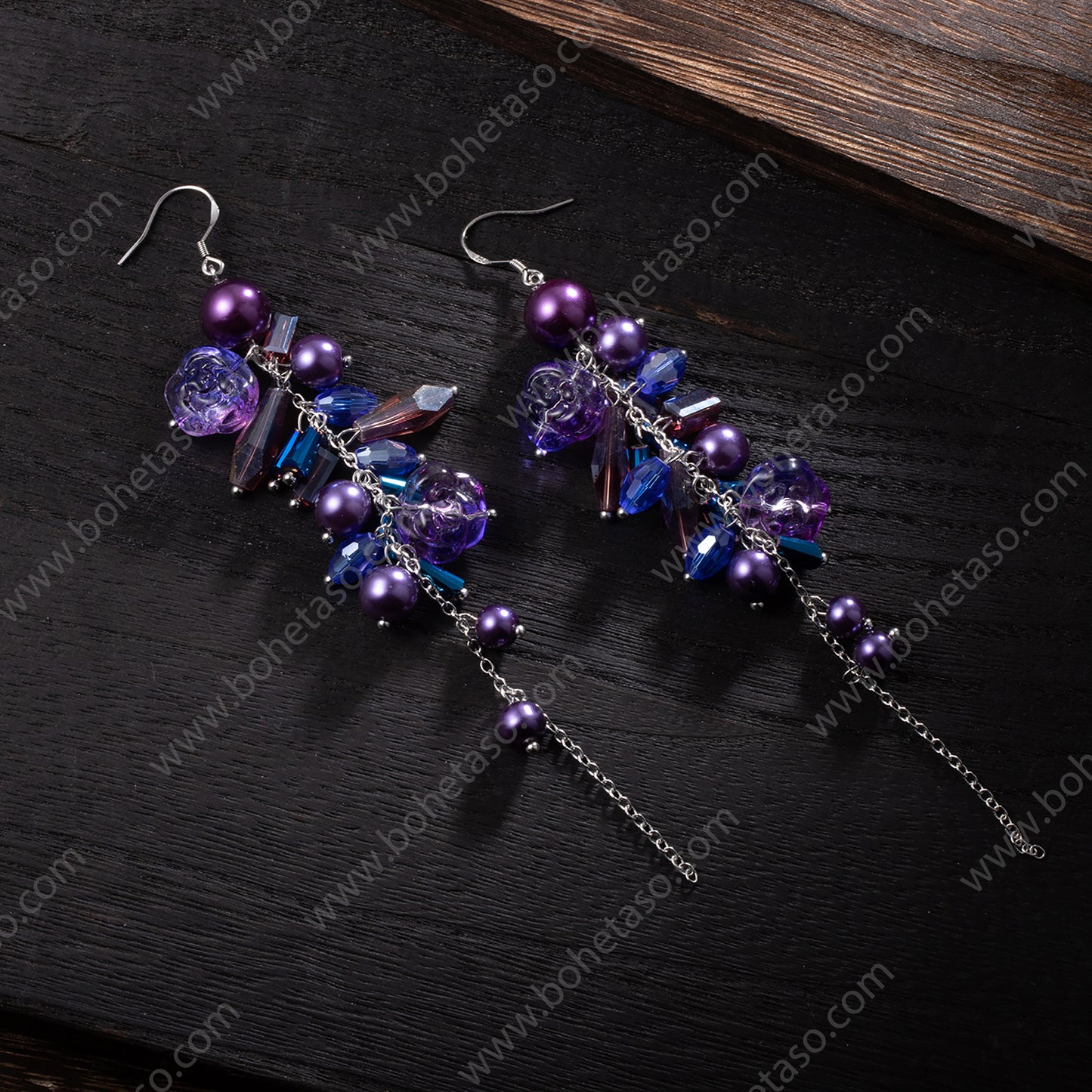 Handmade earrings in Bohemian style Earrings for traveling commuting to work