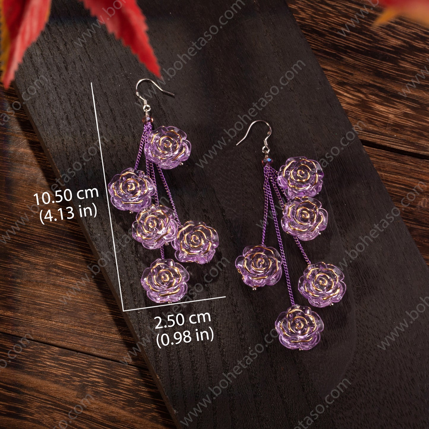 Bohemian Fashionable Su Earrings for Women's Outgoing Travel, Gathering, Exquisite Small and Popular Earrings