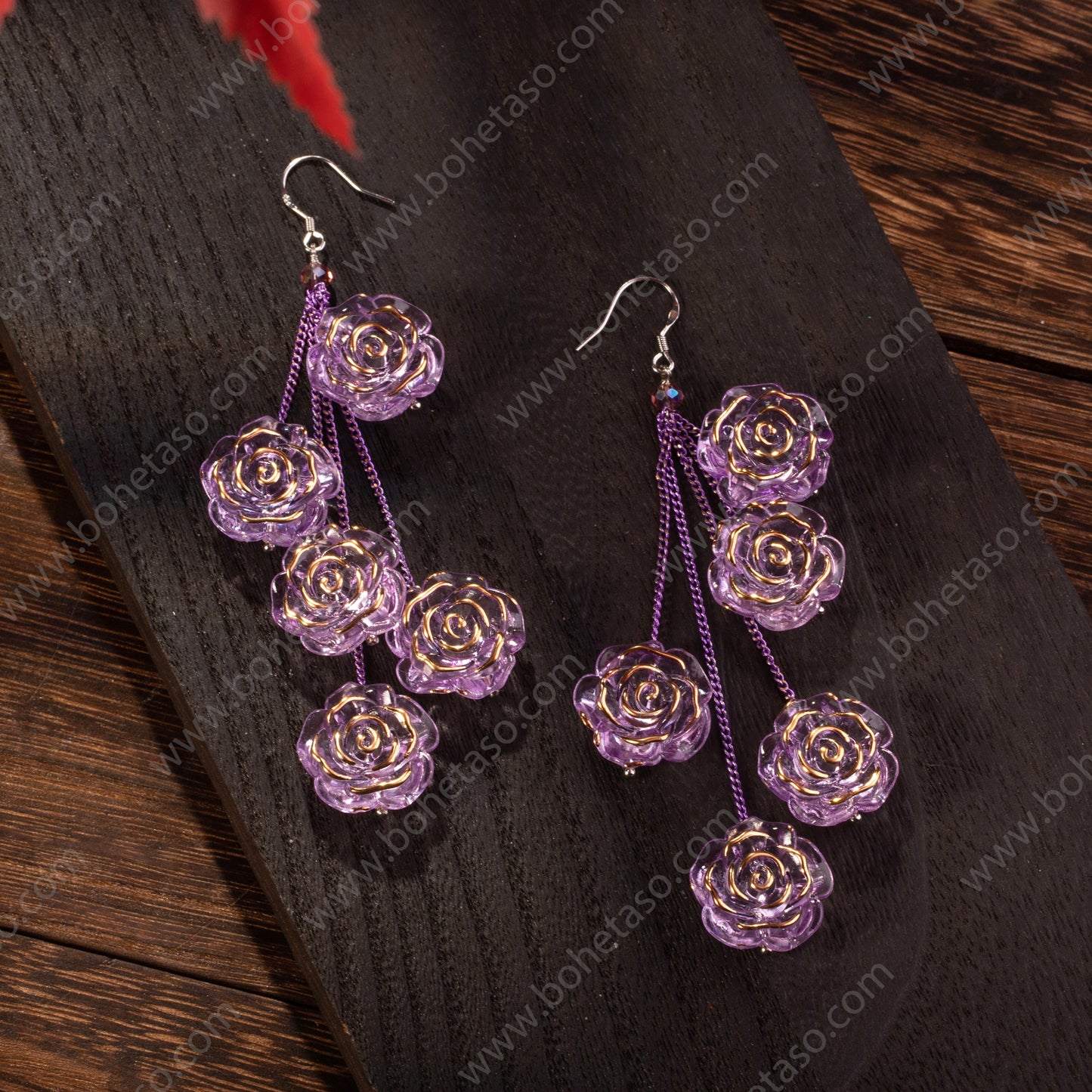 Bohemian Fashionable Su Earrings for Women's Outgoing Travel, Gathering, Exquisite Small and Popular Earrings